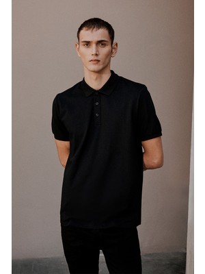 Altınyıldız Classics Pamuklu Slim Fit Dar Kesim Polo Yaka Tişört