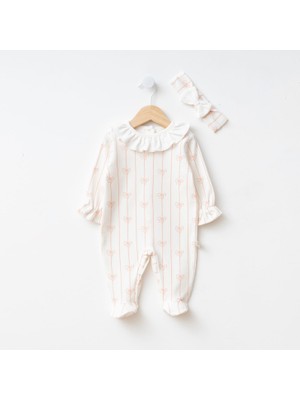Baby Long Fiyonk Baskılı Tulum