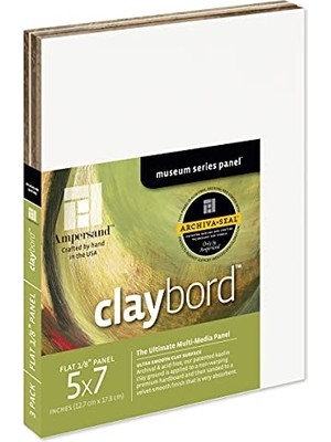 Die Grup Claybord Ahşap Boyama Paneli, Müze Serisi, 3mm Derinlik, 3 Parça