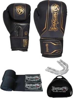 Die Grup Dragondo Lecy Boks Eldiveni Kickboks Muaythai Müsabaka Antreman Dragon Boks Eldiveni 3'li Set
