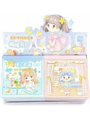 Die Grup Prenses Tasarımlı 24 Sayfa Sticker Book (1 Adet)