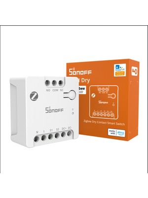 Sonoff Zigbee Kuru Kontak Akıllı Röle | Mini-Zbd