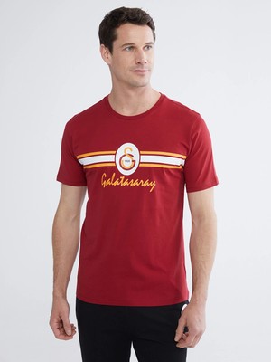 Lc Waikiki Yeni Sezon Standart Kalıp Galatasaray Baskılı Erkek Pijama Takım