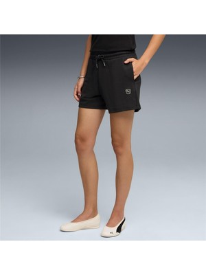 Puma 695700 01 Ess Elevated Kadın Orta Bel Pamuklu Şort