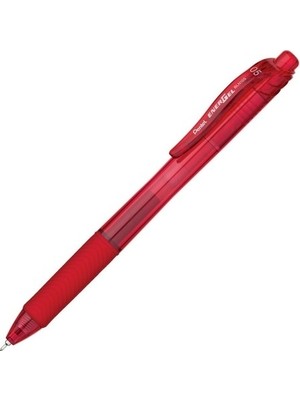 Pentel BLN105-B Likit Jel Roller Kalem 0,5 mm Kırmızı
