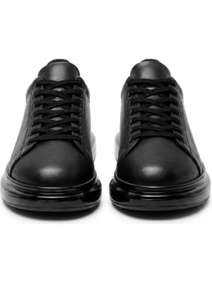 Eurosantex Büyük Numara Erkek Ayakkabı 45 46 47 48 49 50 Siyah Sneaker Büyük Beden Ayakkabı