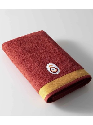 Taç Taraftar Lisanslı Galatasaray Bukle Banyo Havlusu (70X140)