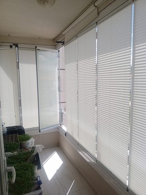 Plise Perde Premium Cam Balkon Isı Yalıtım Leke Tutmaz Katlanır Perde