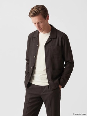 Lc Waikiki Yeni Sezon Regular Fit Erkek Keten Karışımlı Blazer Ceket