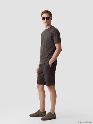 Lc Waikiki Yeni Sezon Regular Fit Keten Görünümlü Erkek Şort