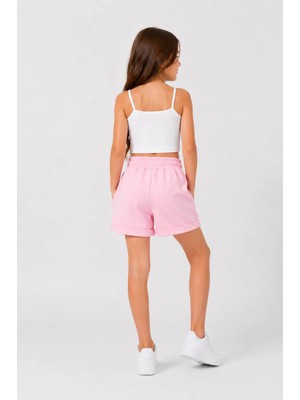 Myhanne Basic Double Paça Kız Çocuk Şort 30605