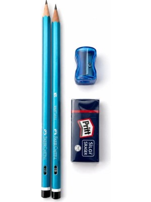 Pritt Lgs Yks Sınav Başlangıç Seti | 2 Kurşun Kalem + Silgi + Açacak