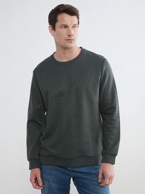 Lc Waikiki Yeni Sezon Bisiklet Yaka Erkek Sweatshirt