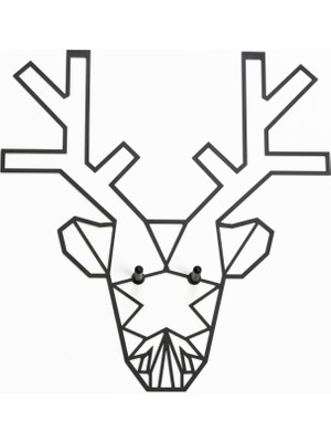 Bahar Aydınlatma Bahar Reindeer Metal Lazer Kesim Tablo 7127