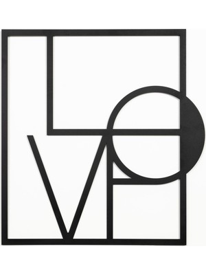 Bahar Aydınlatma Bahar Love Sign  Metal Lazer Kesim Tablo 7109