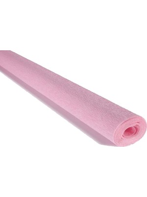 Roco Paper Co. İtalyan Krapon Kağıdı Bebek Pembe 50X150 cm 90 gr. Kalite ve Renkli No:384