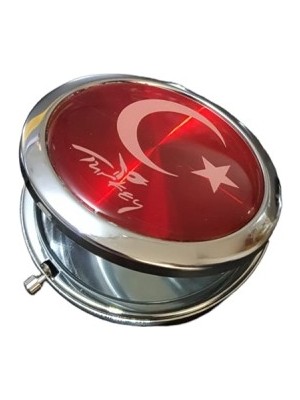 Ett Türk Bayraklı El Aynası ST00162