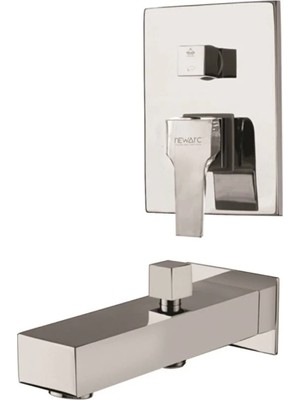Newarc Aqua 941131 Valfli Gagalı Ankastre Banyo Bataryası