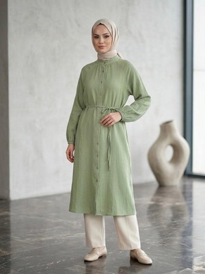 Foremia Tunik Uzun-Mint -