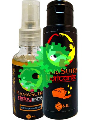 No7trend Kamasutra Bayan Bay Lubricantgel 60 ml + Erkeklere Özel Sprey 30 ml