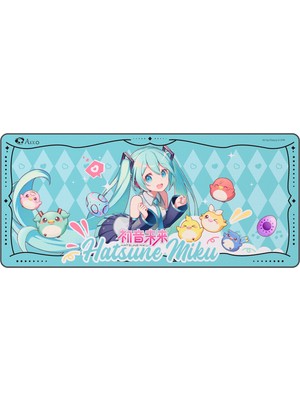 Akko Hatsune Miku 90×40 Mouse Pad