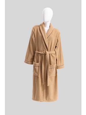 Ramel Unisex Şalyaka Bornoz %100 Pamuk