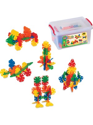 Dede Magic Puzzle Küçük Box 200 Parça Eğitici Oyuncak Renkli Desen ile 3+ Yaş Aralığı İçin Tasarlandı