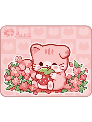 Akko Cat Theme Pink Angie 36×28 Mouse Pad