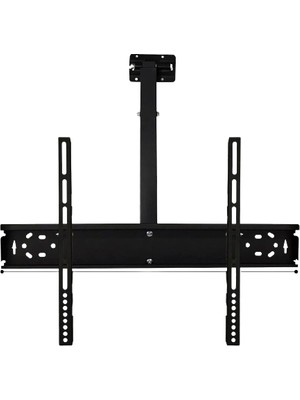 Ufix 60,10T  49 inç LCD TV için 360º-45º Hareketli Tavan Askı Aparatı Yukarı Aşağı Montaj Tipi