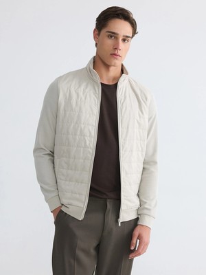 Lc Waikiki Yeni Sezon Dik Yaka Erkek Kapitone Fermuarlı Sweatshirt