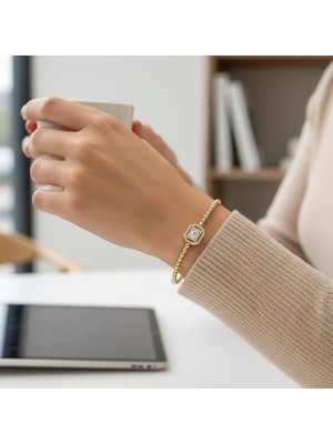 Stil Incisi/xupıng Jewelry Baget Zirkon Taşlı Kelepçe