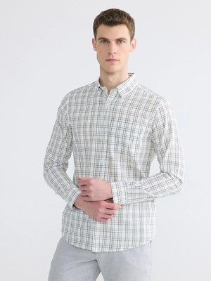 Lc Waikiki Yeni Sezon Regular Fit Ekose Erkek Gömlek
