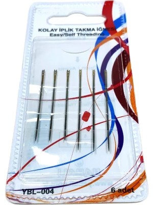 Herşey Trend Herşeytrend Kolay Iplik Takma Iğnesi 6'lı Set