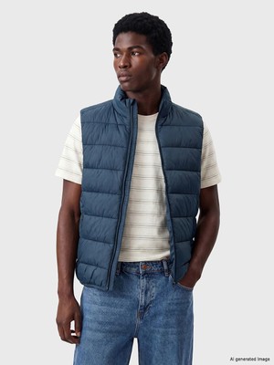 Lc Waikiki Yeni Sezon Slim Fit Dik Yaka Erkek Şişme Yelek