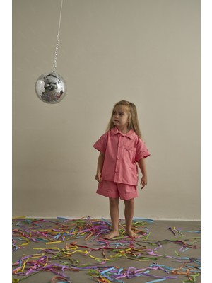 Oh la la Koala For Little Ones Somon Candy Summer Biyeli Gömlekli Takım