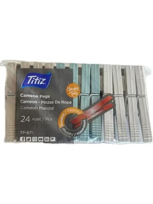Herşey Trend Herşeytrend Cameon Mandal 24 Adet ROYALEKS-TP671