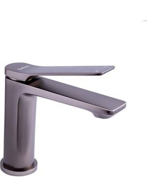 Eva Banyo Fırçalanmış Füme Lavabo Bataryası