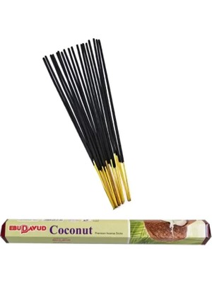 Herşey Trend Herşeytrend Hindistan Cevizi Kokusu Tütsü 20 Çubuklu Paket Coconut