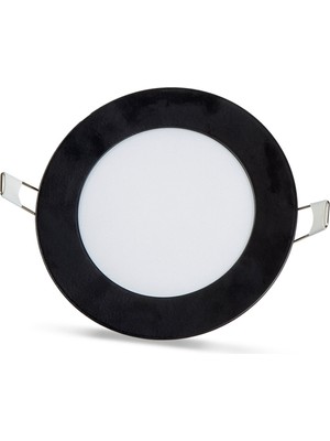 10 Adet Noas YL10 0601 S Sıva Altı 6W Siyah Kasa LED Spot 3200K Gün Işığı