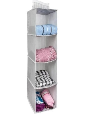 Herşey Trend Herşeytrend Dolap Düzenleyici 4 Bölmeli 24X29X64 Cm. ROYALEKS-EVF447