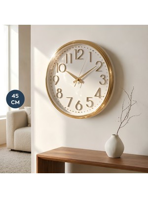 Homing Flint Modern Duvar Saati 45 cm