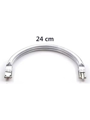 Herşey Trend Herşeytrend Gizli Metal Oval Çanta Bursu – 24 cm - Metal Çanta Aparatı Çanta Aksesuarı