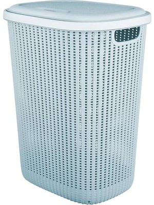 Herşey Trend Herşeytrend Knitty Örgü Çamaşır Sepeti 57 Lt ROYALEKS-G654