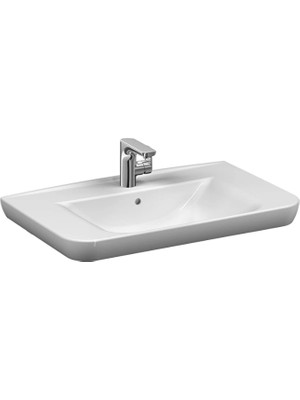 VitrA Sento Etajerli Lavabo 80X49 cm Tek Armatür Delikli