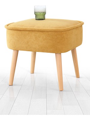 Lorence Home Muum Puf Sarı
