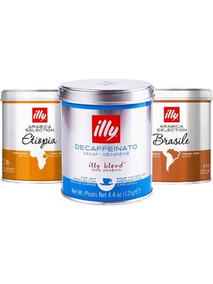 illy 125 gr x 3 Tanışma Paketi