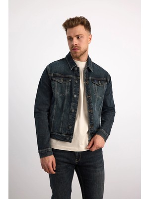 Vigoss Jeans Vigoss Actıon Erkek Battal Denim Ceket B96234-73539