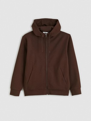 Lc Waikiki Yeni Sezon Kapüşonlu Erkek Fermuarlı Sweatshirt
