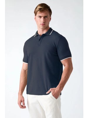 Guess Premium Erkek Regular Fit Polo T-Shirt