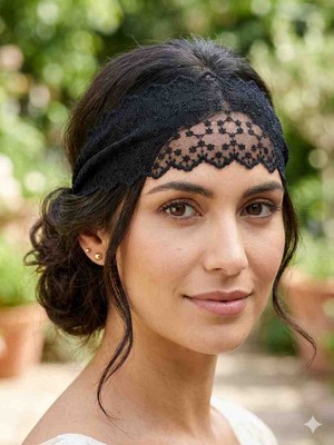 Mufin Collection Dantel Kuşak / Saç Bandı – Bohem Vintage Bağcıklı Aksesuar